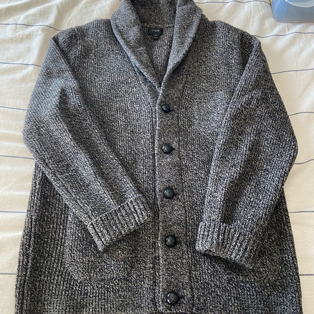 J Crew Chunky Shawl Cardigan